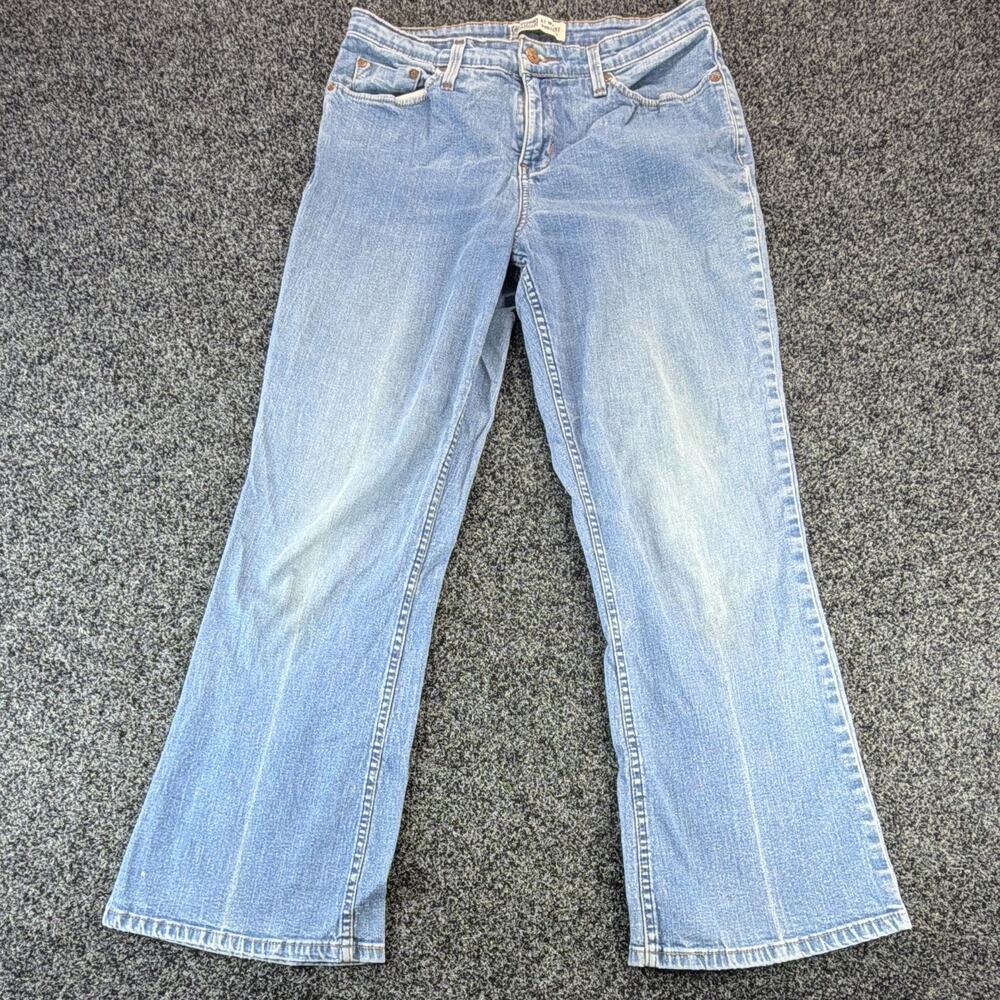 Signature by Levi Strauss Jeans Womens 10 Short Bootcut Light Blue Stretch Denim